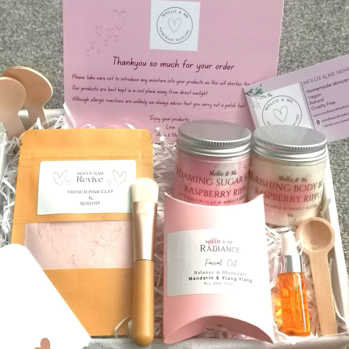 Handmade Skincare giftset Kent