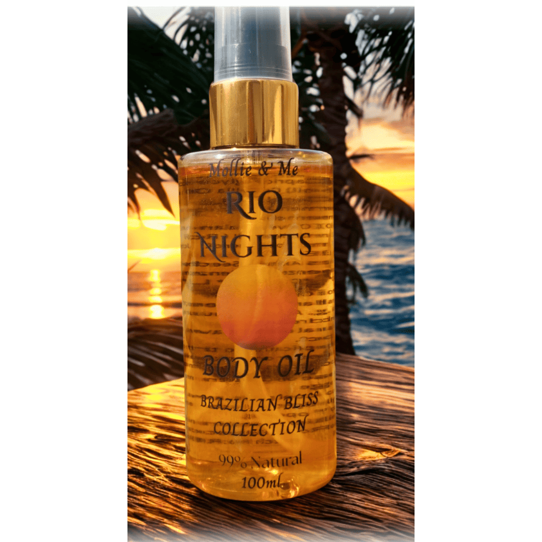 vegan, handmade body oil-rio nights