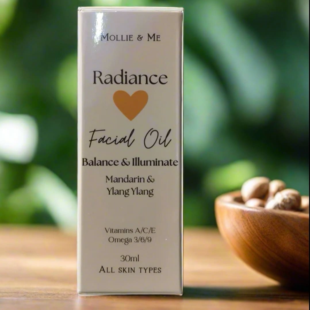 Natural, vegan facial oil