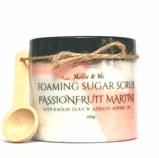 Foaming sugar scrub Passionfruit Martini