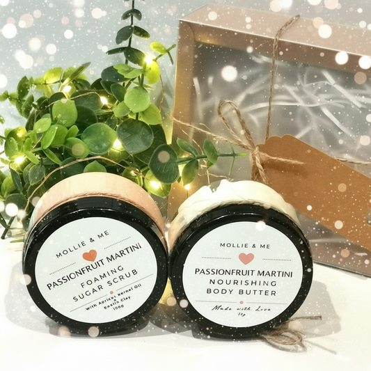 Handmade Bath & Body Giftset Passionfruit Martini