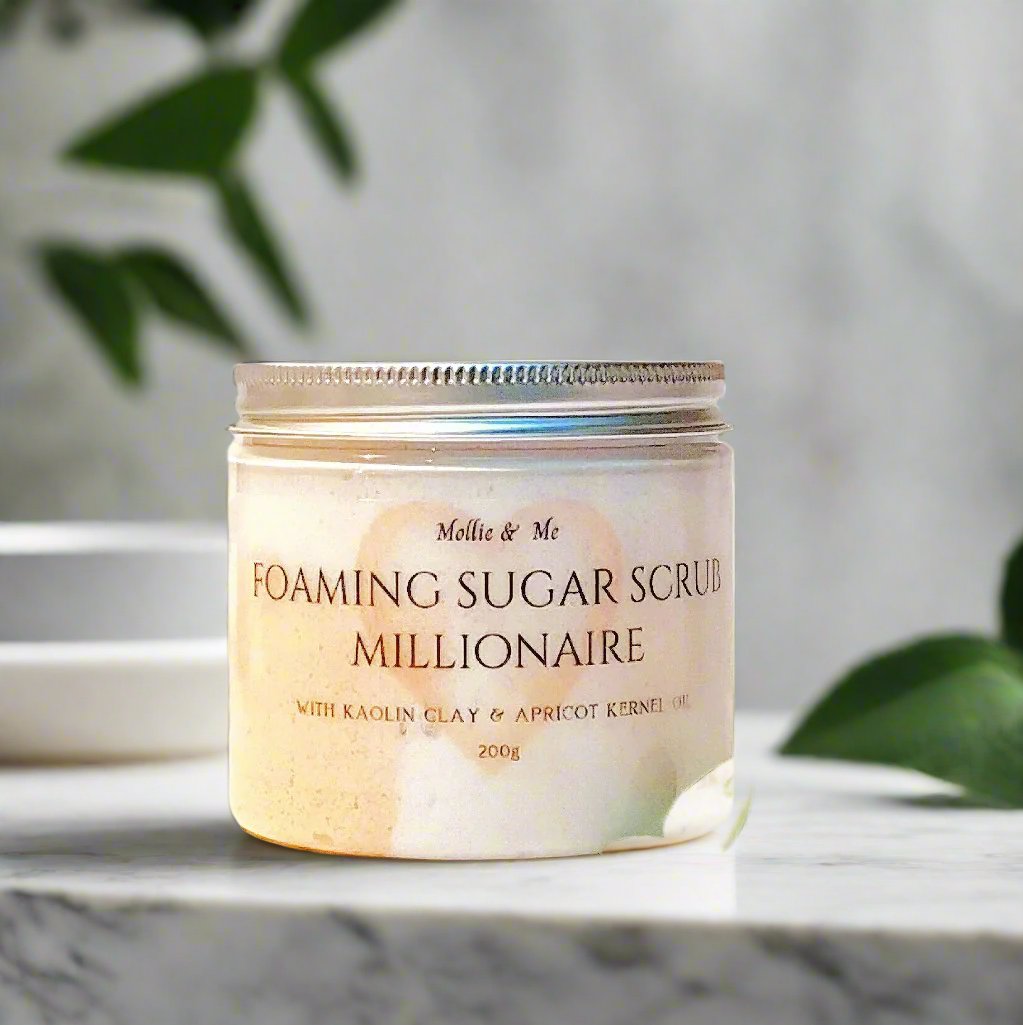 Foaming sugar scrub Millionaire